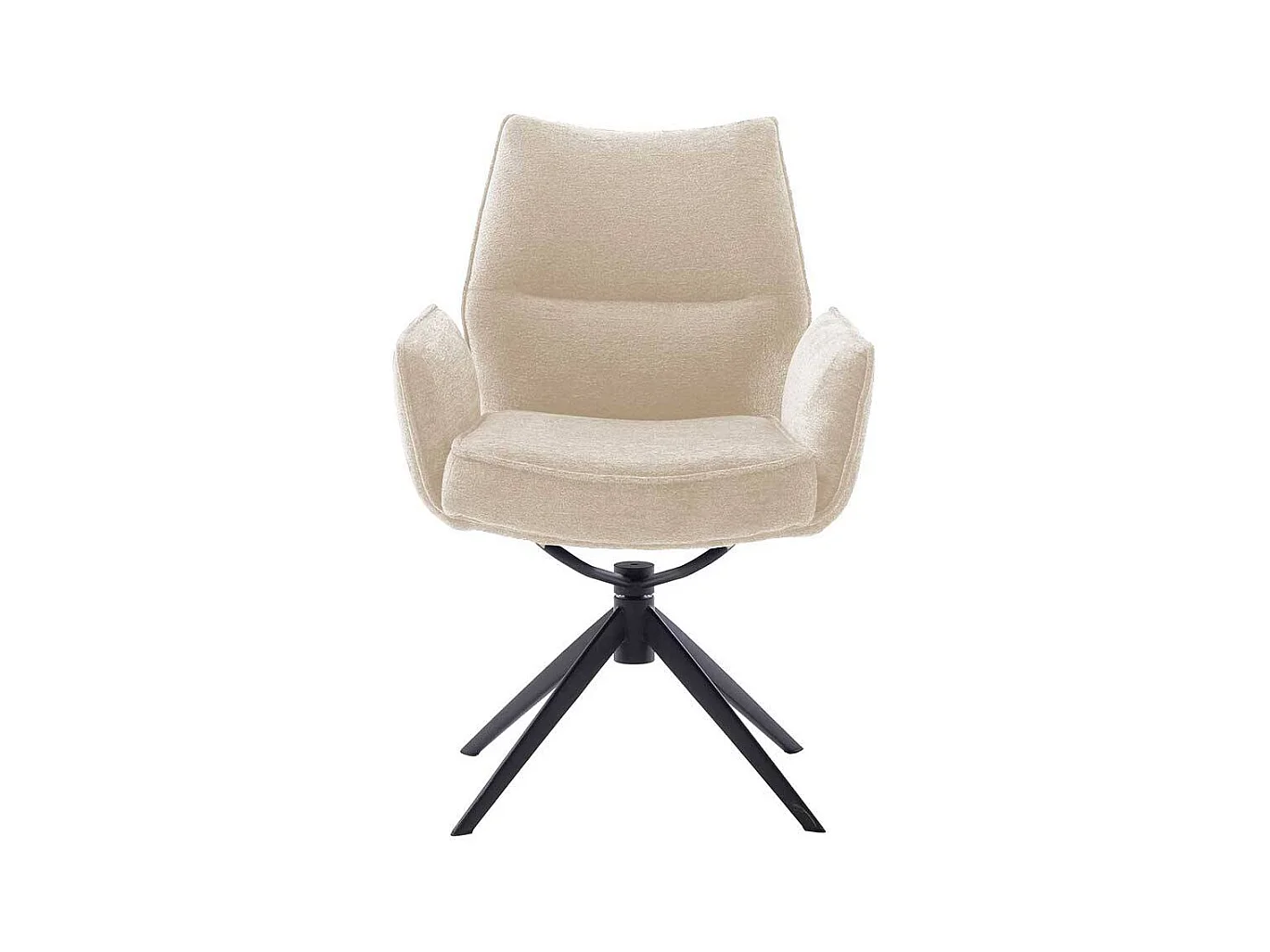 Stuhl Esszimmer Esszimmerstuhl aus Chenillegewebe mit Armlehnen (2er Set)