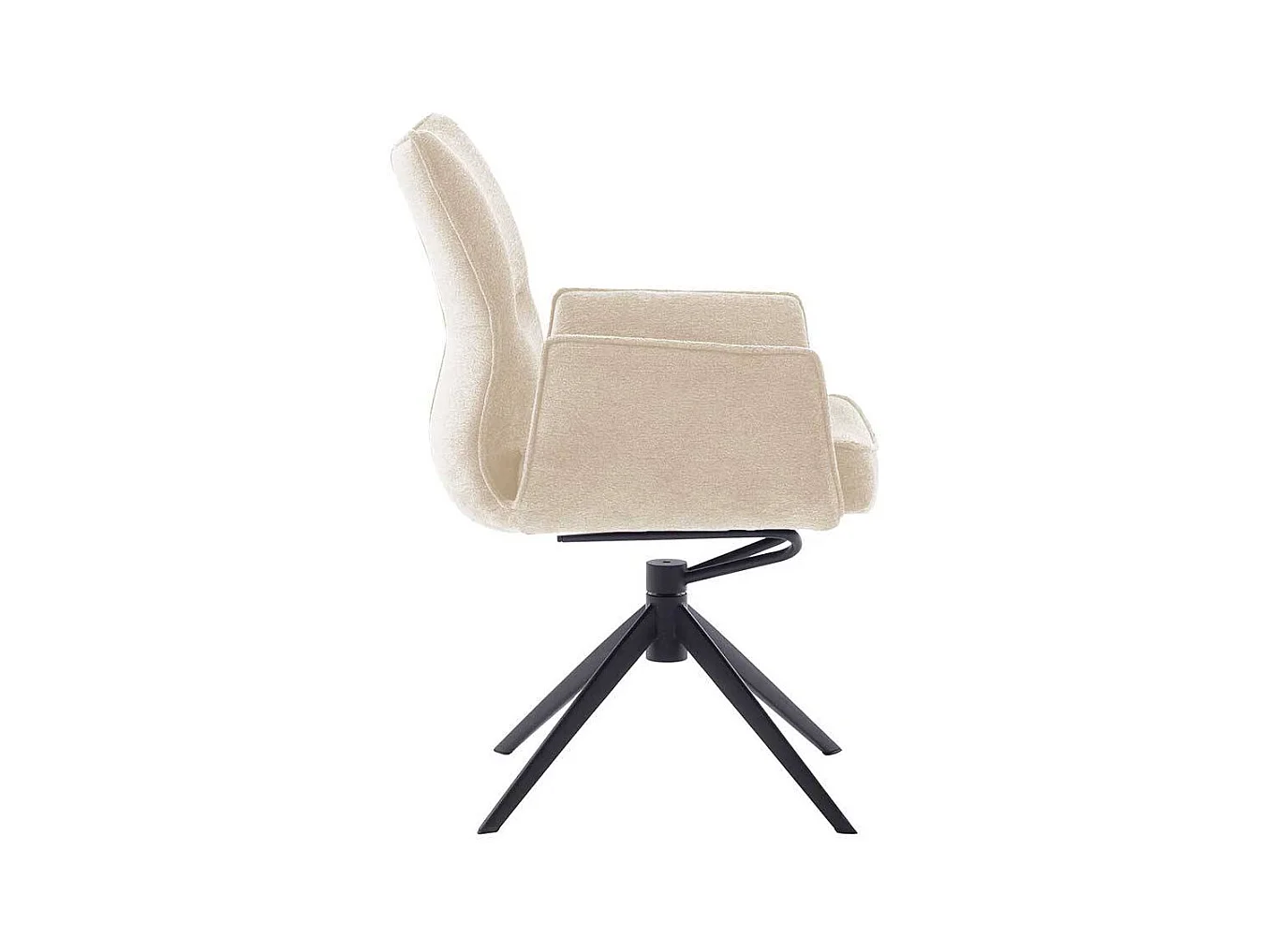 Stuhl Esszimmer Esszimmerstuhl aus Chenillegewebe mit Armlehnen (2er Set)