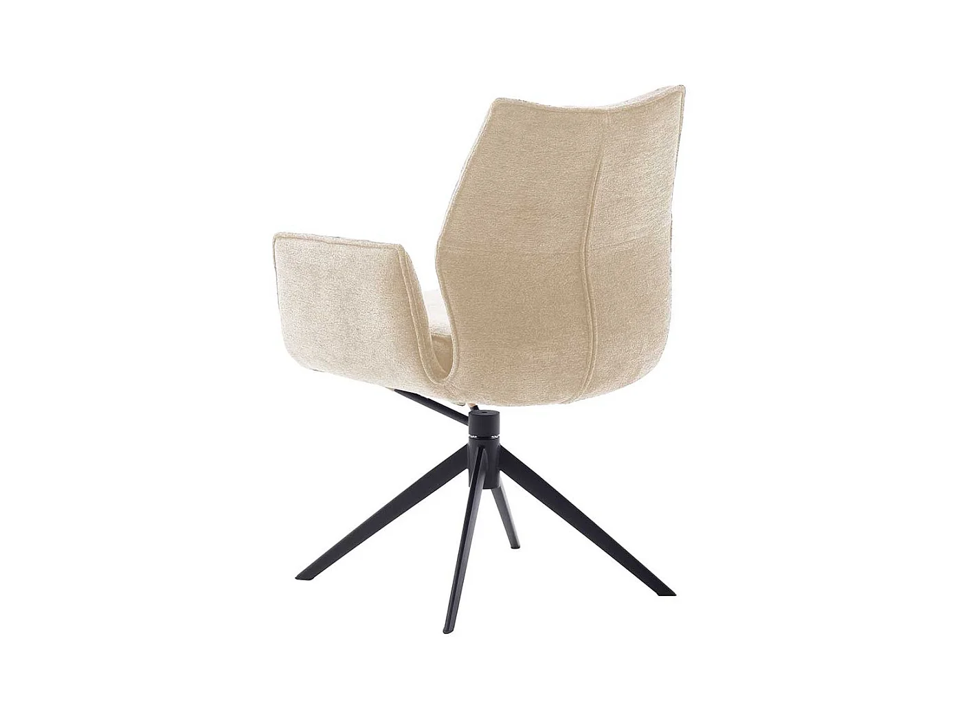 Stuhl Esszimmer Esszimmerstuhl aus Chenillegewebe mit Armlehnen (2er Set)