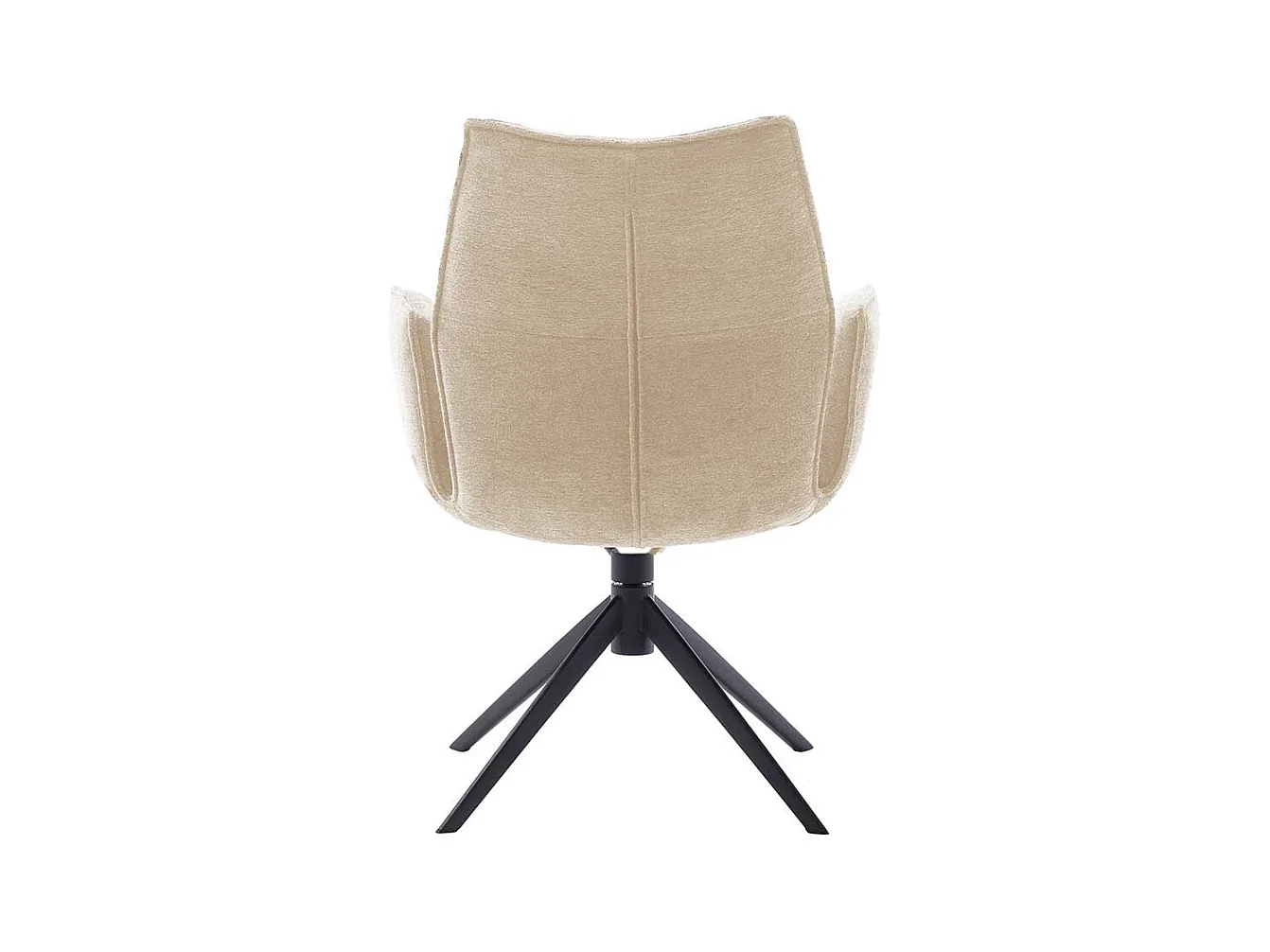 Stuhl Esszimmer Esszimmerstuhl aus Chenillegewebe mit Armlehnen (2er Set)