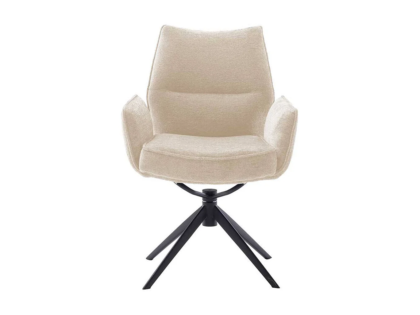 Stuhl Esszimmer Esszimmerstuhl aus Chenillegewebe mit Armlehnen (2er Set)