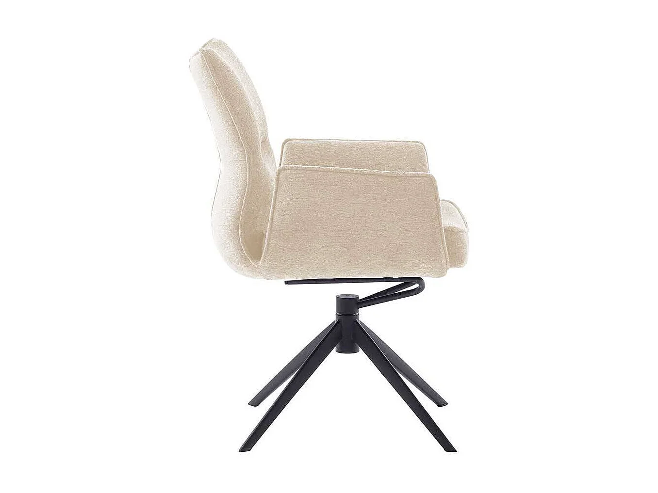 Stuhl Esszimmer Esszimmerstuhl aus Chenillegewebe mit Armlehnen (2er Set)