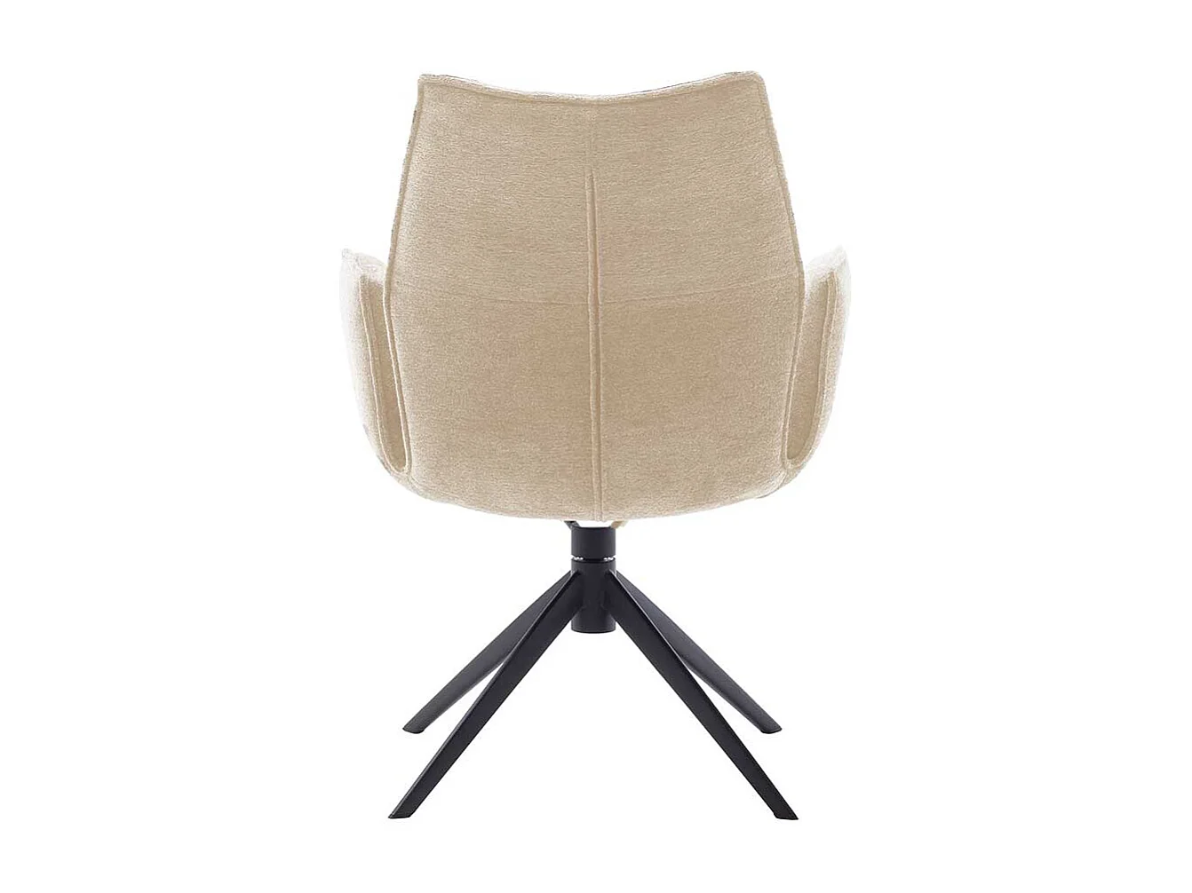 Stuhl Esszimmer Esszimmerstuhl aus Chenillegewebe mit Armlehnen (2er Set)