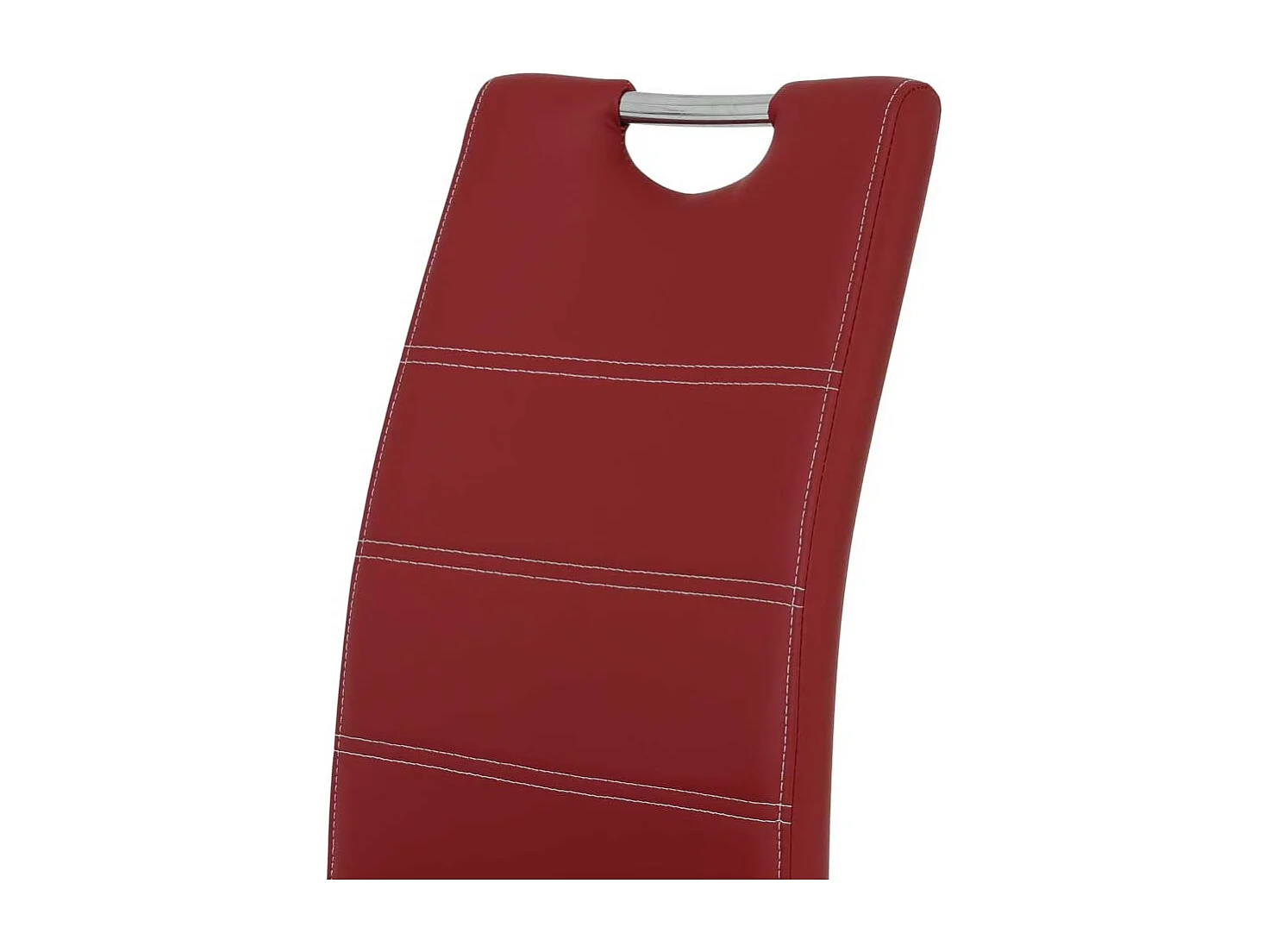 Freischwinger Set in Rot Metall (Set)