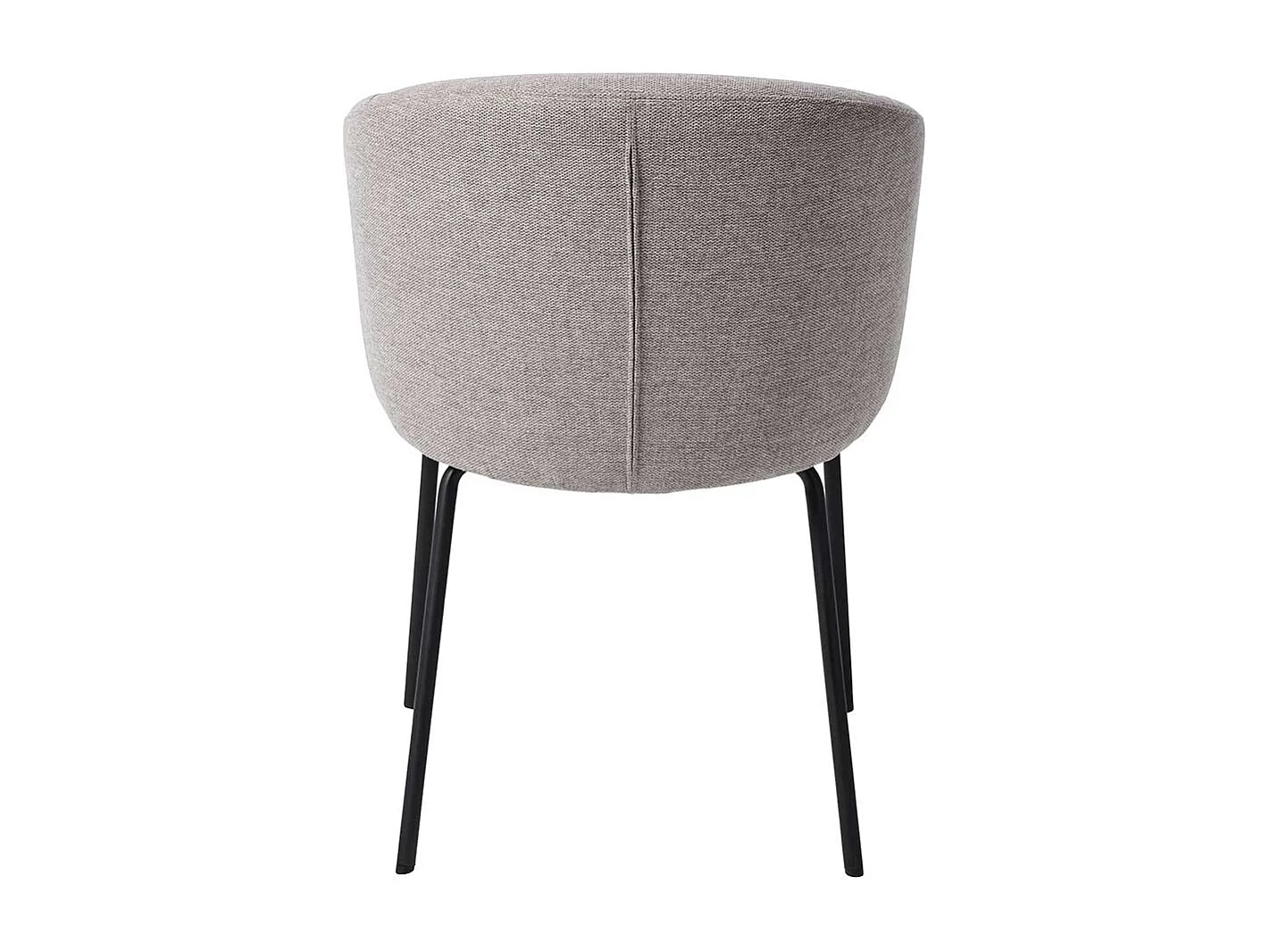 Polsterstuhl in Grau und Schwarz Armlehnen (2er Set)