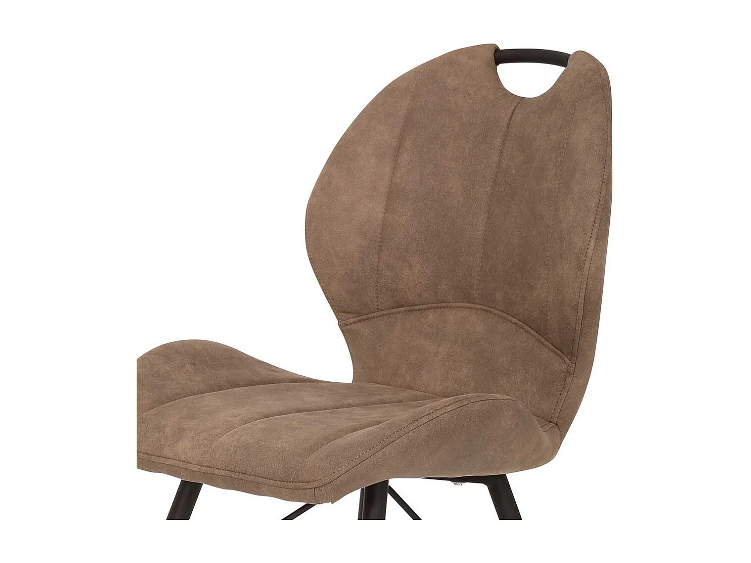 Esstischstuhl Set in Schlammfarben Microfaser 50 cm breit (Set)