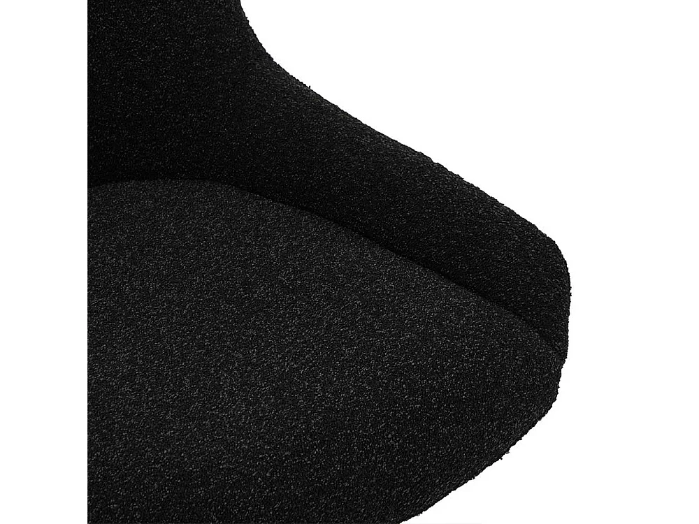 Esszimmerstuhl Polsterstuhl um 360 Grad drehbar mit Gestell aus Metall (2er Set)