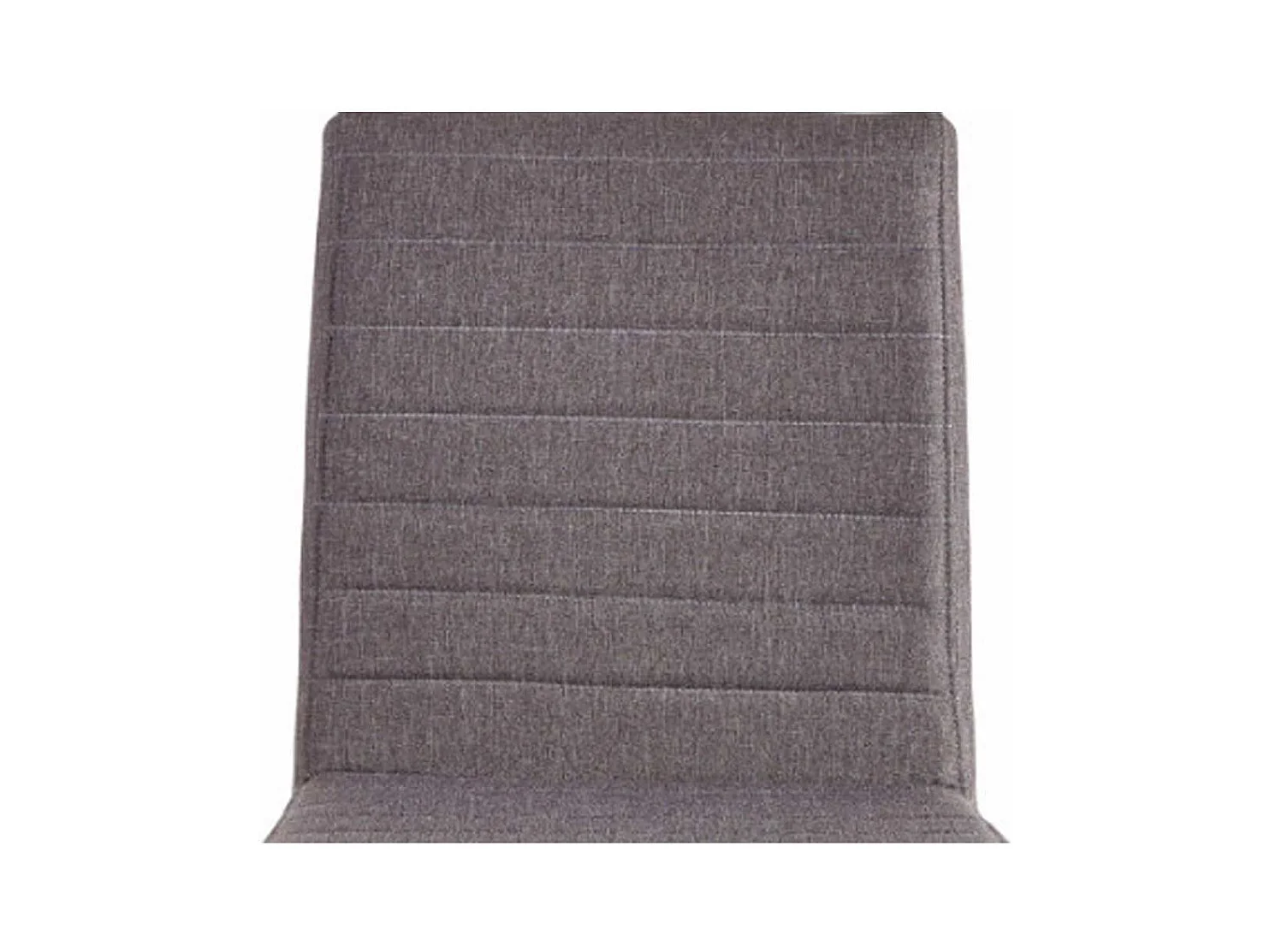 Freischwinger Stühle in Anthrazit Webstoff Metallgestell (2er Set)