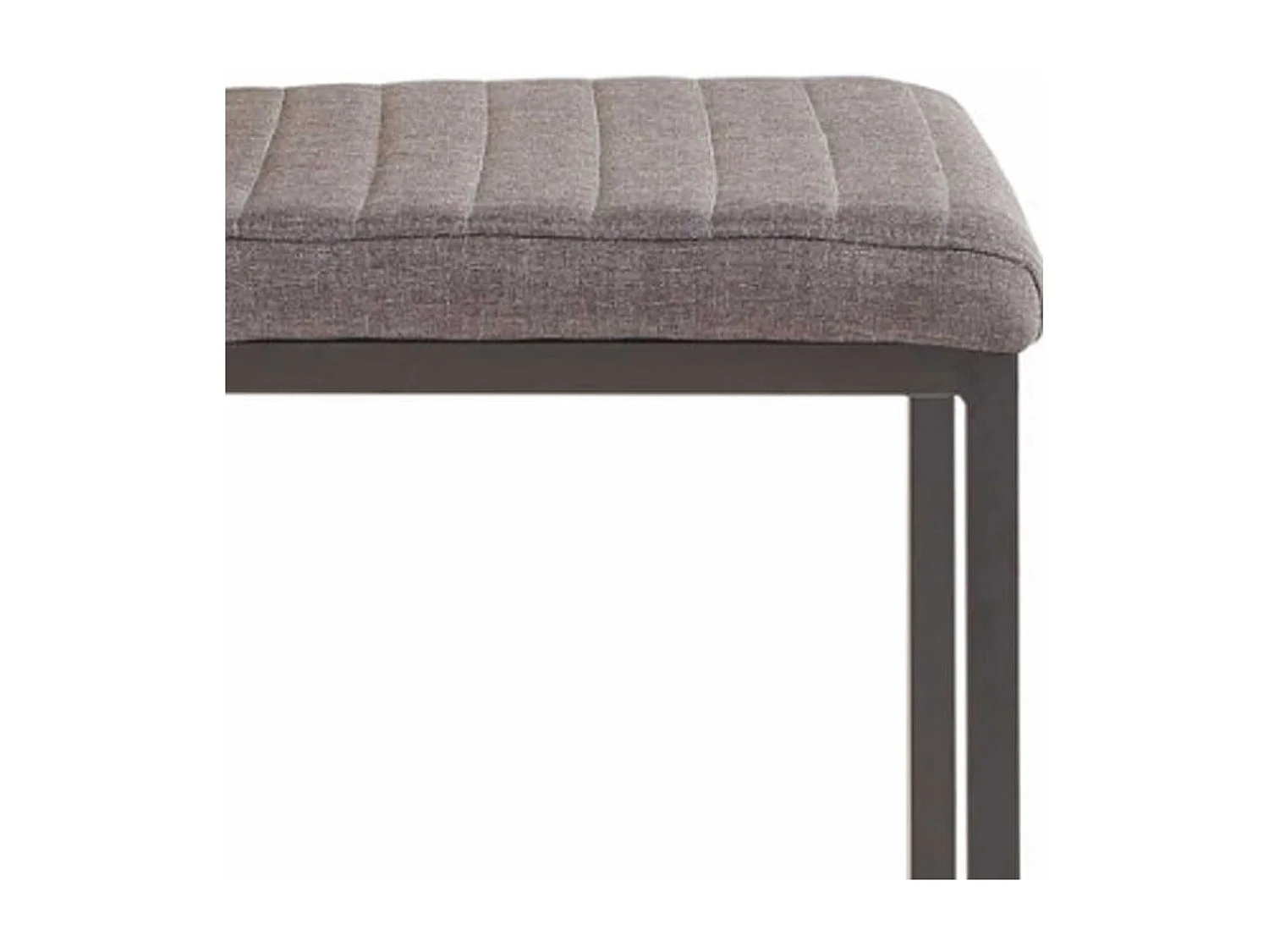 Freischwinger Stühle in Anthrazit Webstoff Metallgestell (2er Set)