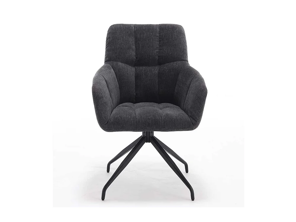 Esstischstuhl Set mit Armlehnen drehbar (2er Set)