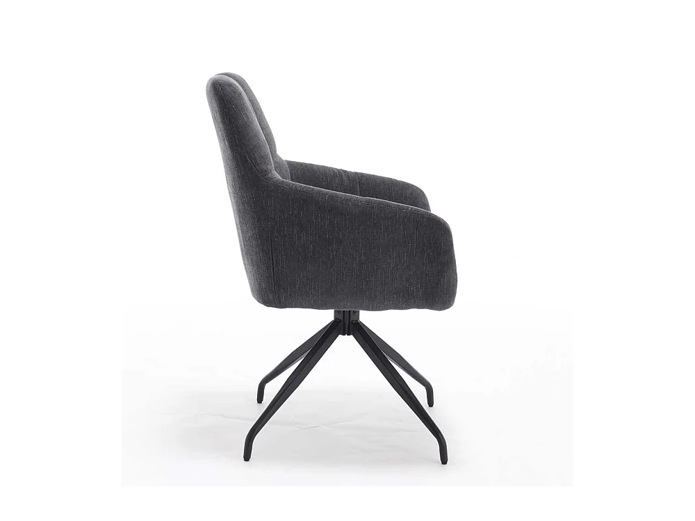 Esstischstuhl Set mit Armlehnen drehbar (2er Set)