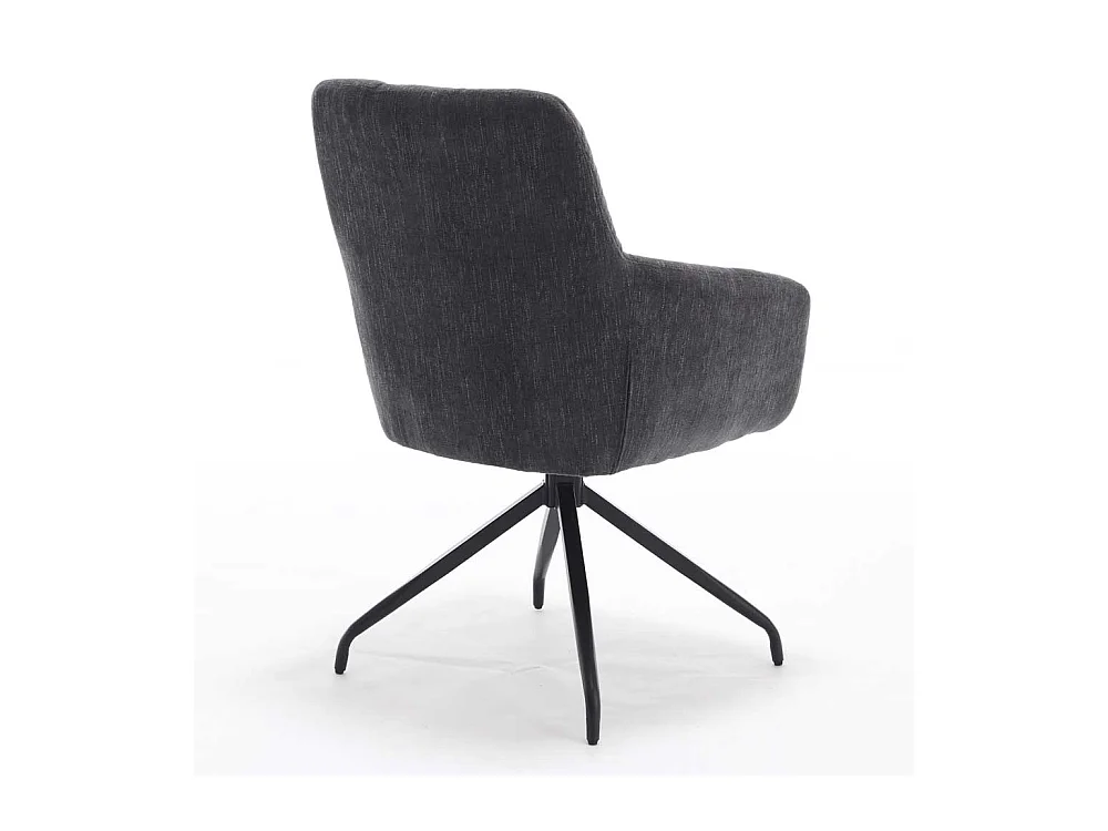 Esstischstuhl Set mit Armlehnen drehbar (2er Set)