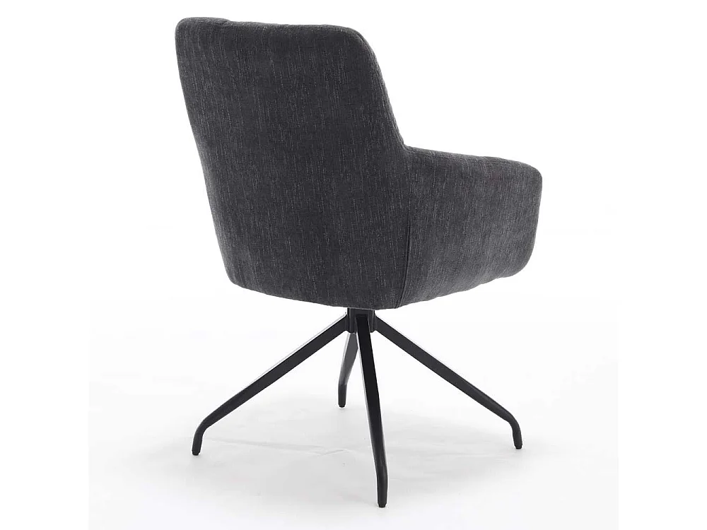 Esstischstuhl Set mit Armlehnen drehbar (2er Set)