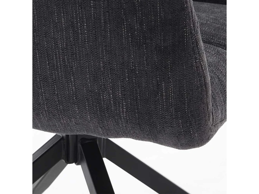 Esstischstuhl Set mit Armlehnen drehbar (2er Set)