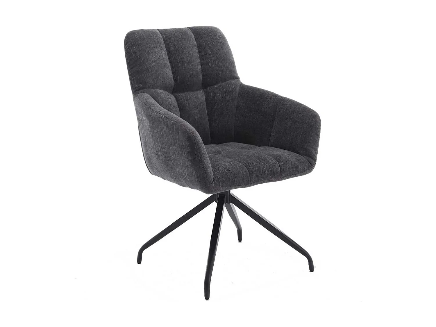 Esstischstuhl Set mit Armlehnen drehbar (2er Set)