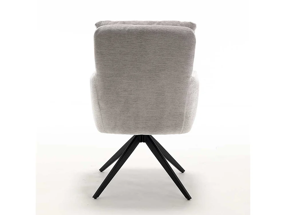 Esstischstuhl Drehbare Stühle mit Armlehnen 51 cm Sitzhöhe (2er Set)