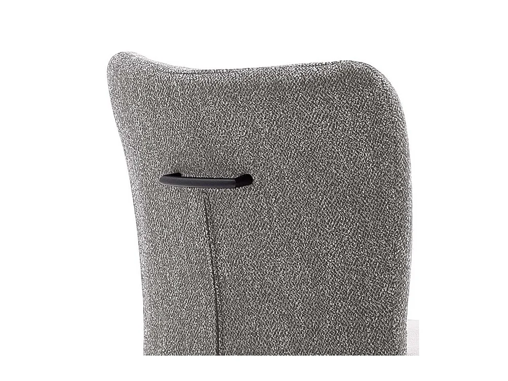 Esstisch St�hle in Grau Stoff hoher Lehne (2er Set)