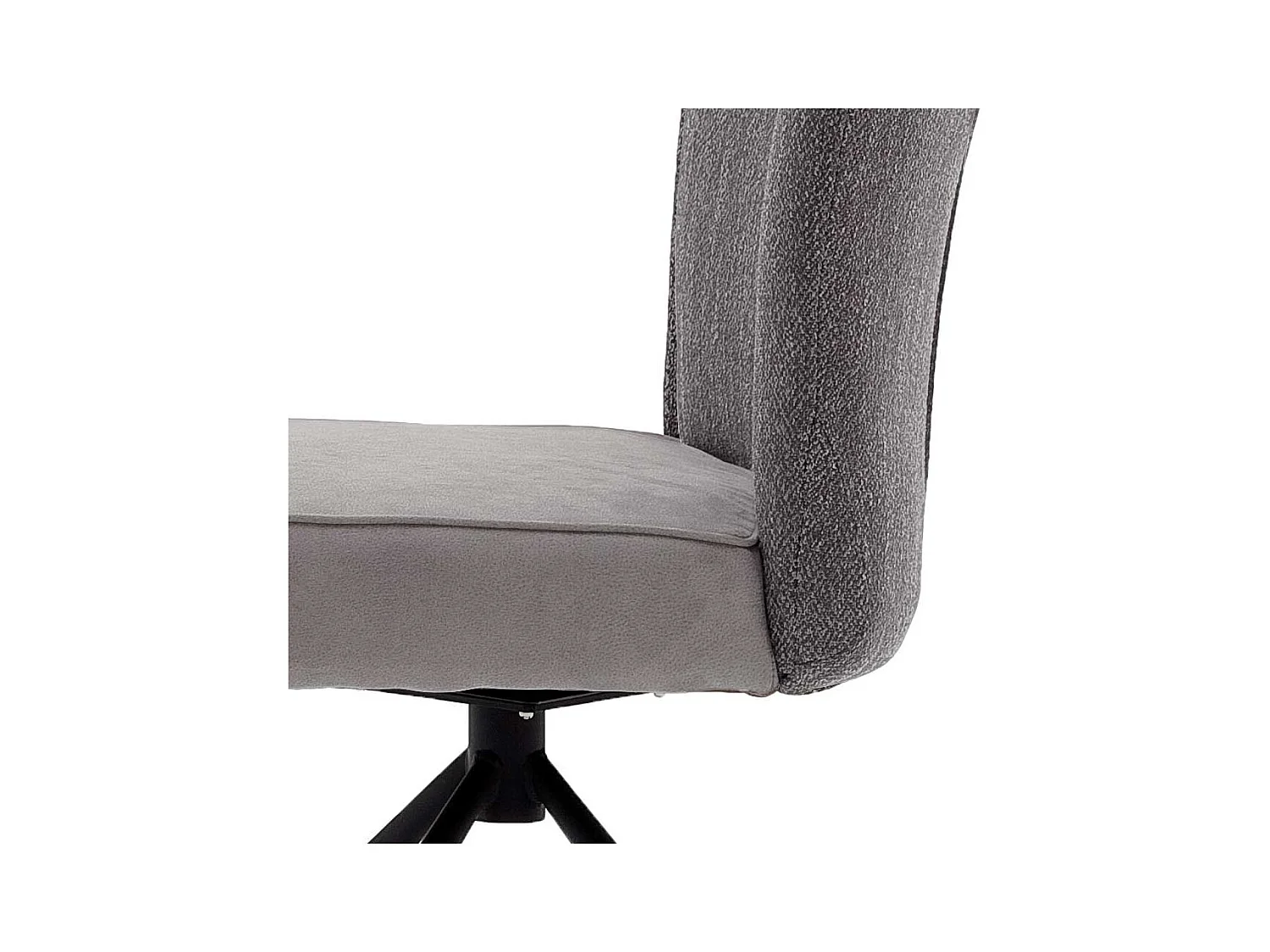 Esstisch St�hle in Grau Stoff hoher Lehne (2er Set)