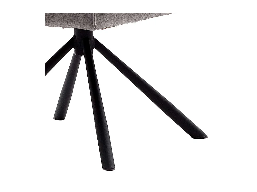 Esstisch St�hle in Grau Stoff hoher Lehne (2er Set)