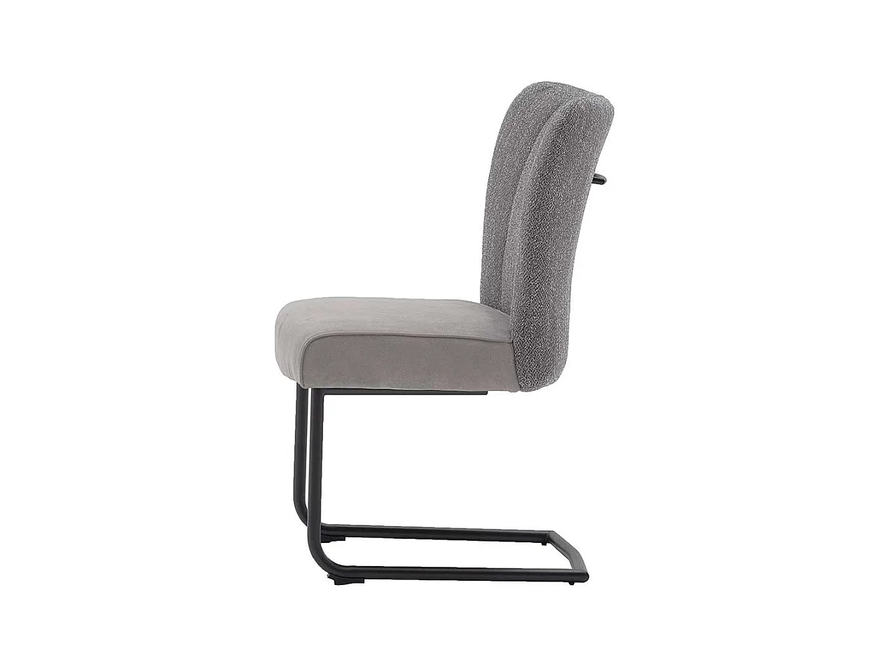 Esszimmerst�hle in Grau hoher Lehne (2er Set)