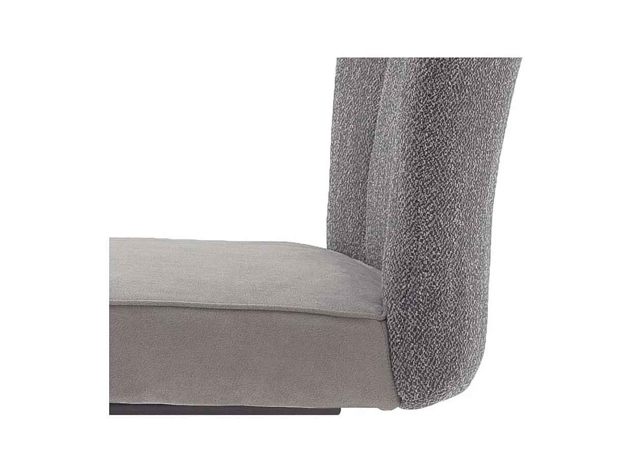 Esszimmerst�hle in Grau hoher Lehne (2er Set)