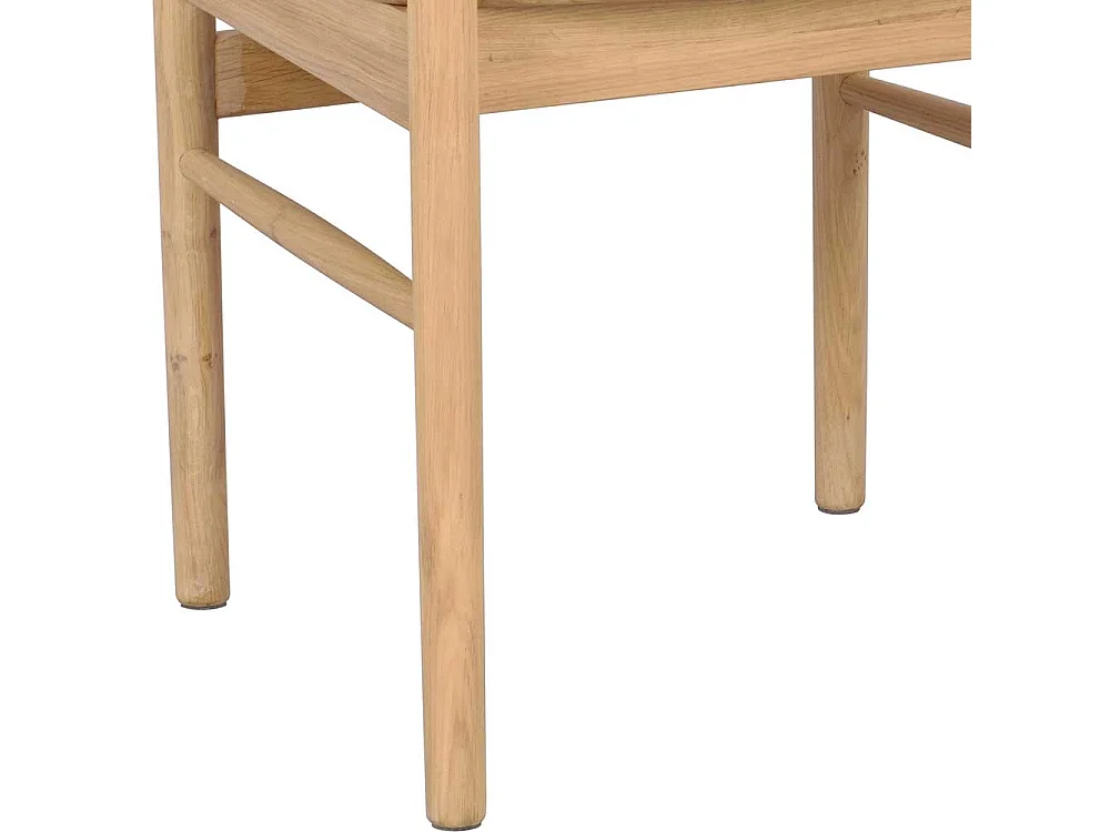 Armlehnstuhl Stuhl Esszimmer aus Eiche Massivholz mit Armlehnen