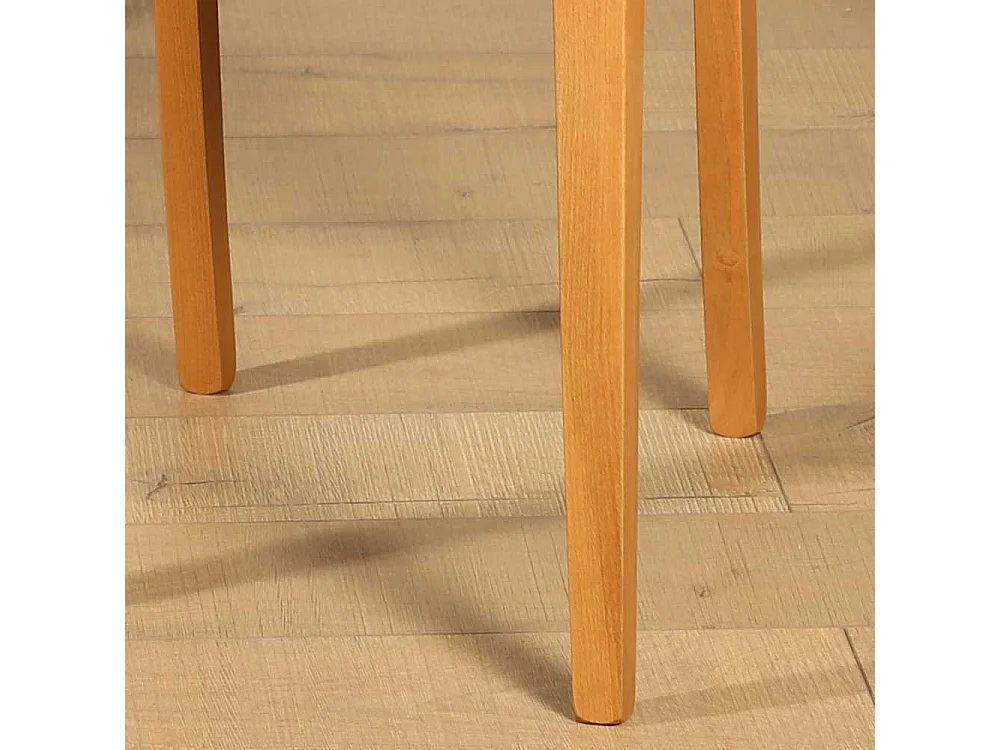 Polsterstuhl Set in Schwarz Buche massiv (2er Set)