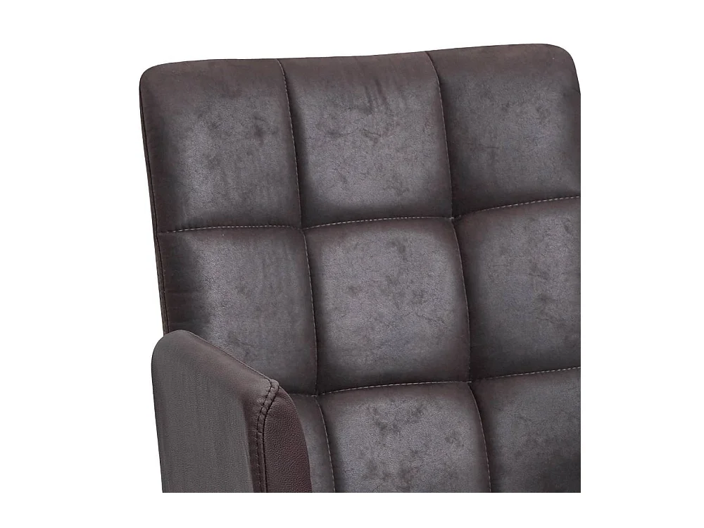 Polsterstuhl Esszimmerstuhl aus Microfaser mit Gestell aus Metall