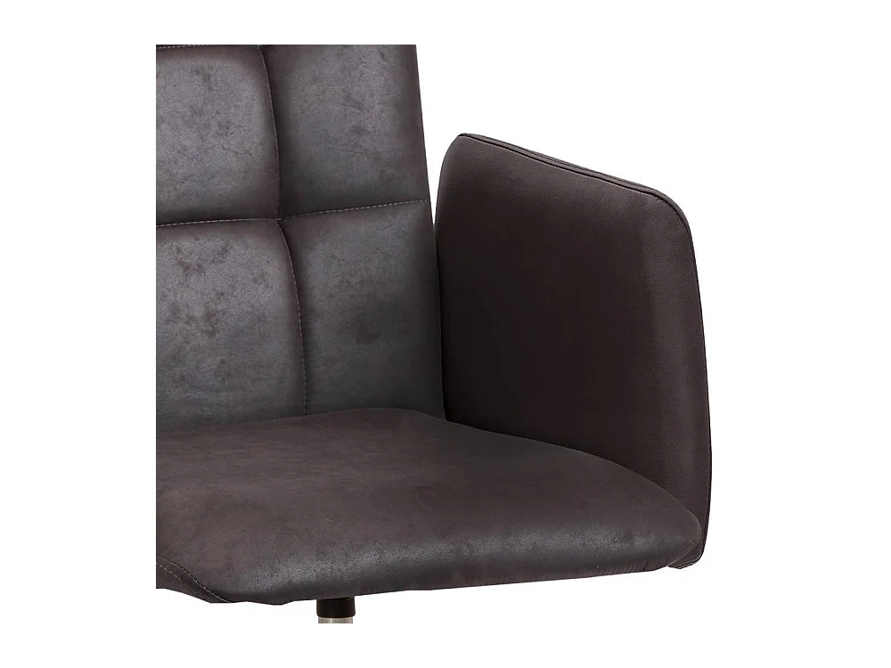 Polsterstuhl Esszimmerstuhl aus Microfaser mit Gestell aus Metall