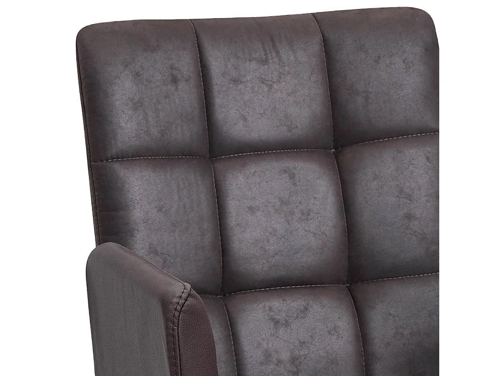 Polsterstuhl Esszimmerstuhl aus Microfaser mit Gestell aus Metall