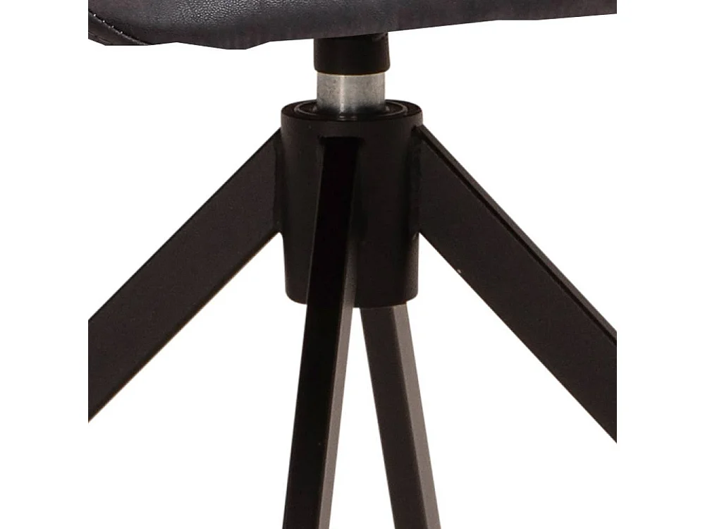 Polsterstuhl Esszimmerstuhl aus Microfaser mit Gestell aus Metall