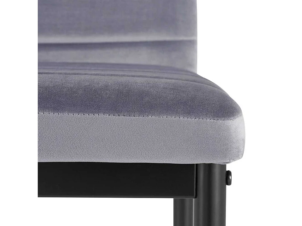 Esstisch Stühle mit Gestell aus Metall hoher Lehne (Set)