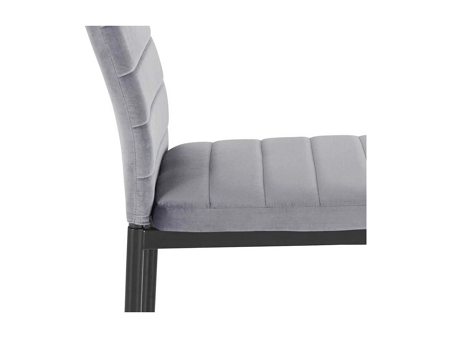 Esstisch Stühle mit Gestell aus Metall hoher Lehne (Set)