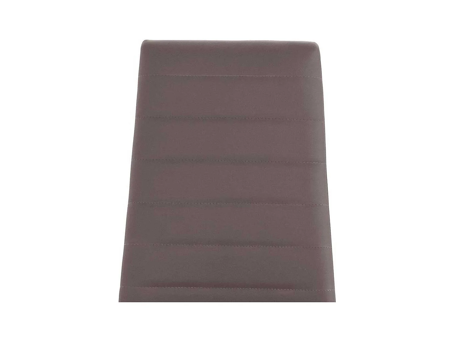 Polsterstühle in Hellbraun Kunstleder hoher Lehne (4er Set)