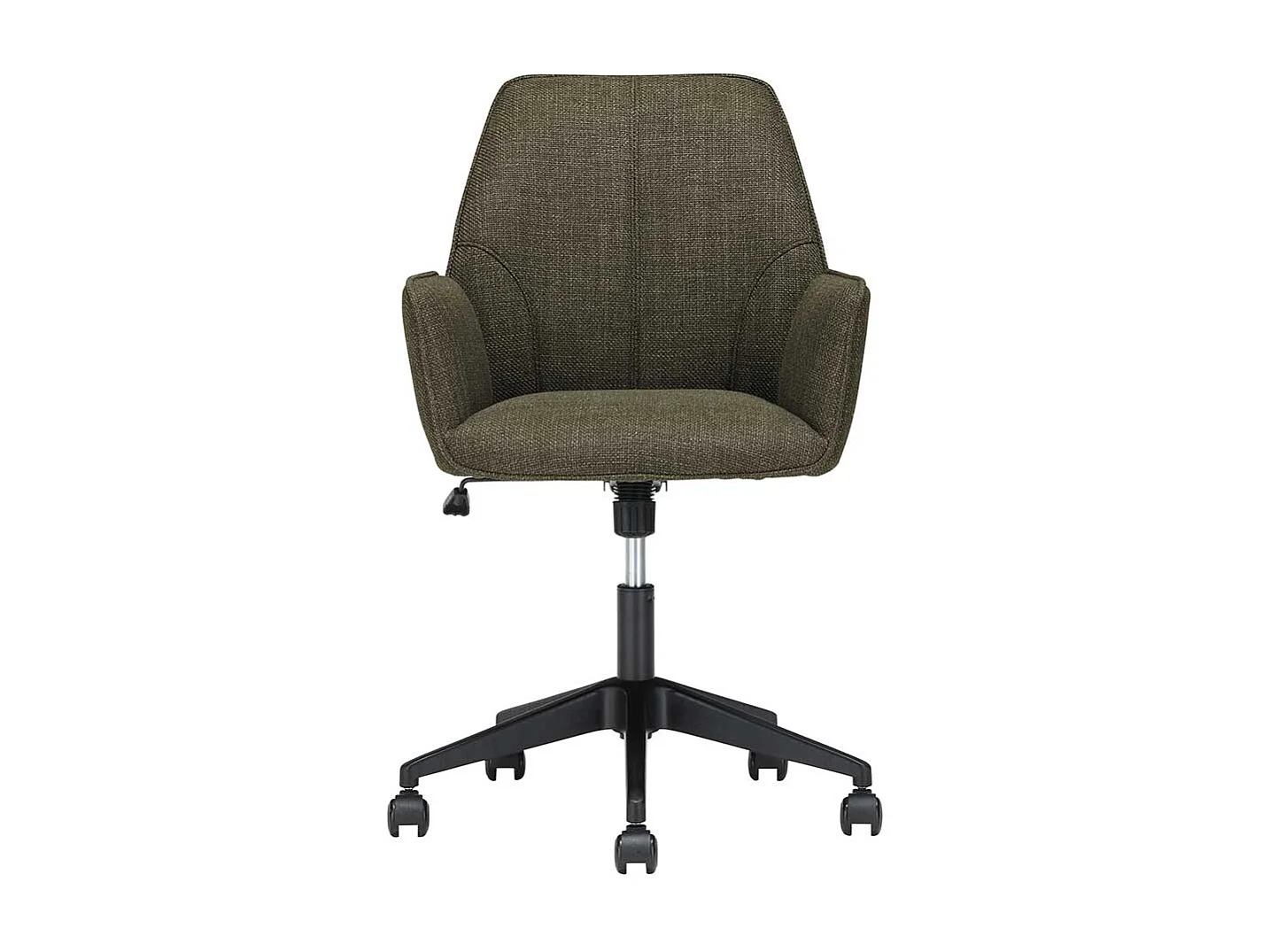 Hochwertiger Drehstuhl für Esszimmer Oliv Grün & Schwarz