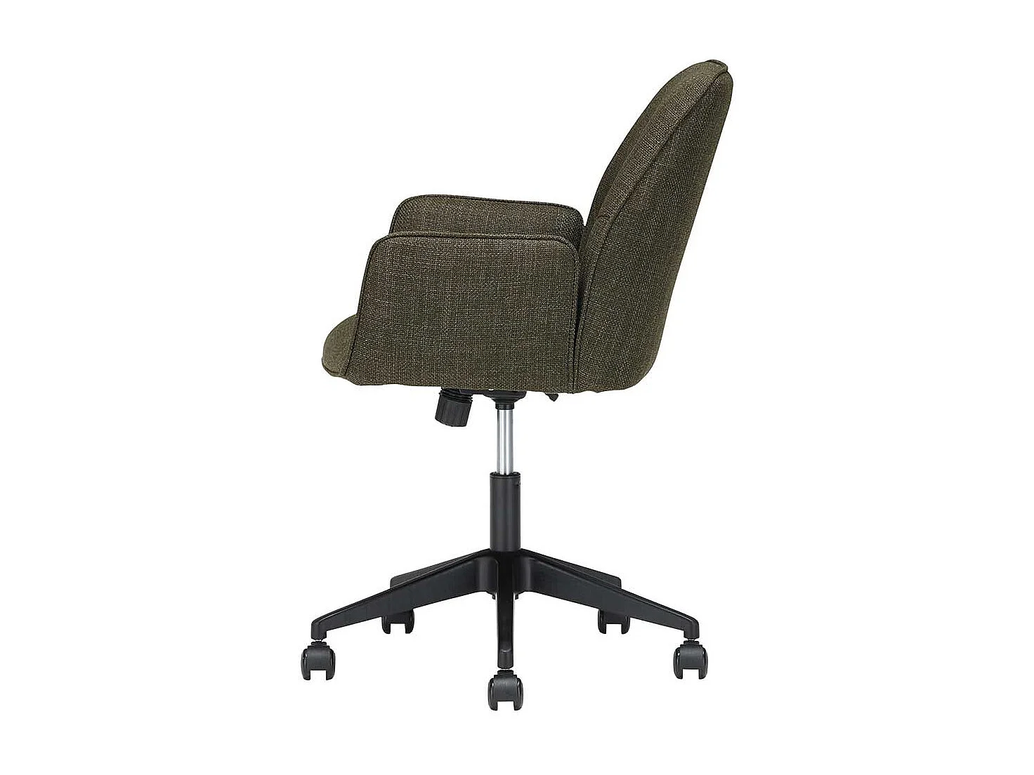 Hochwertiger Drehstuhl für Esszimmer Oliv Grün & Schwarz