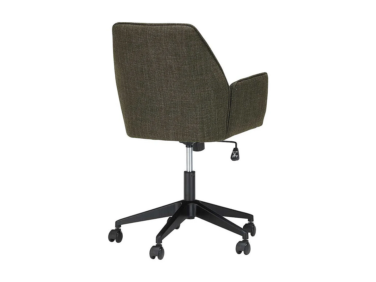 Hochwertiger Drehstuhl für Esszimmer Oliv Grün & Schwarz