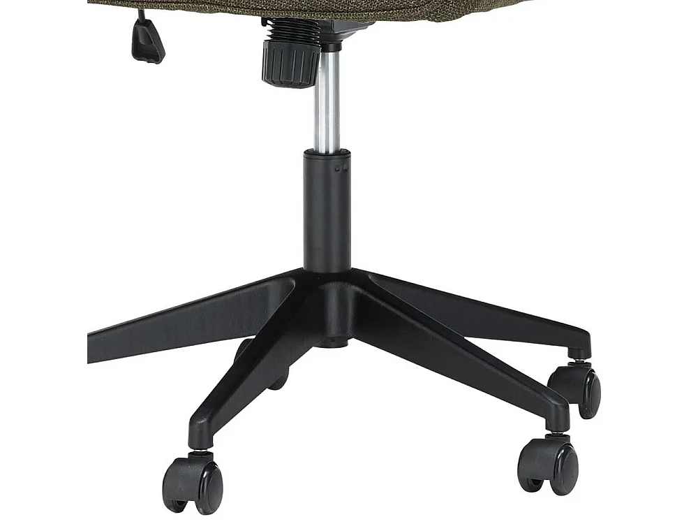 Hochwertiger Drehstuhl für Esszimmer Oliv Grün & Schwarz