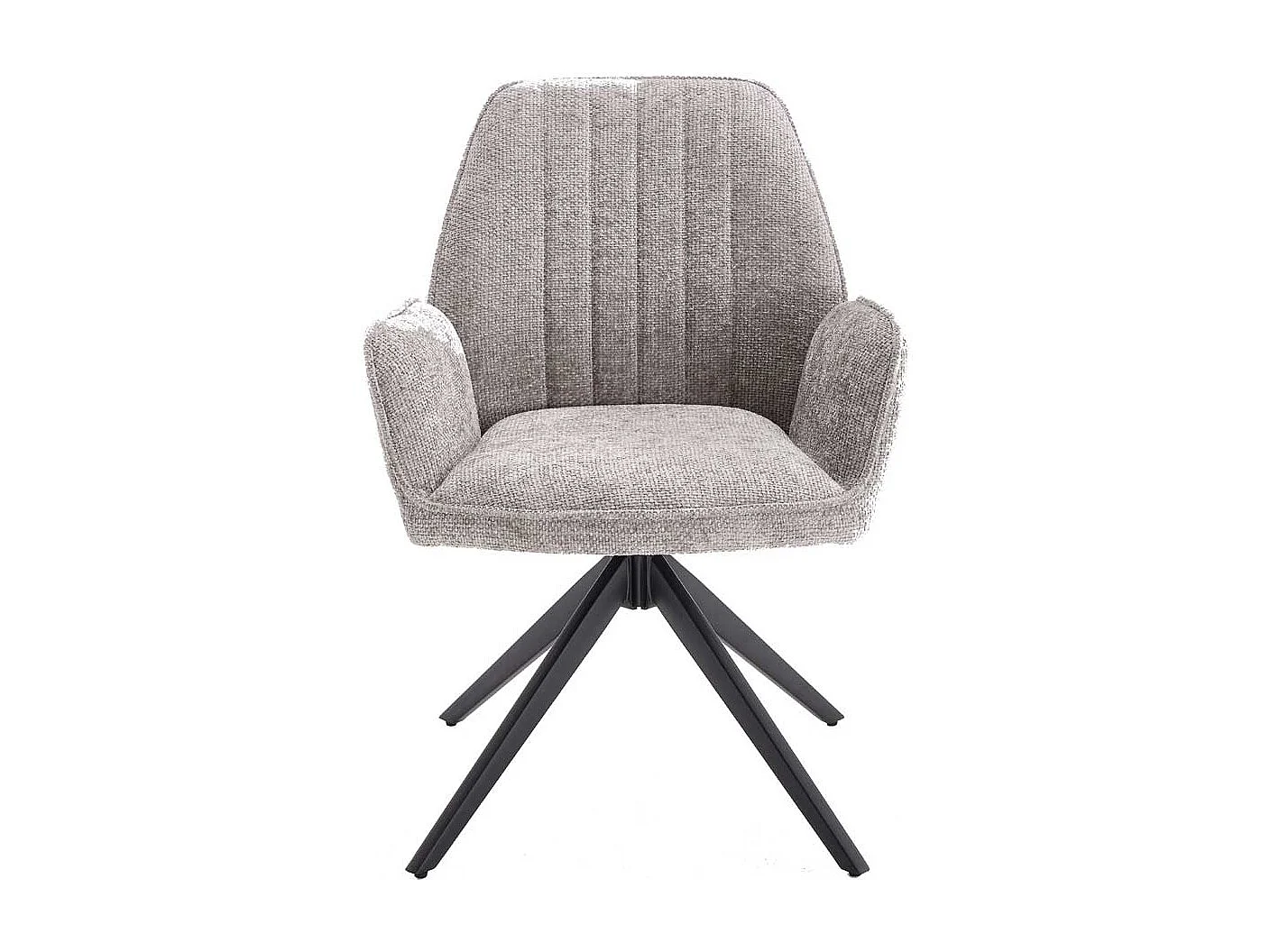 Esszimmerstuhl Armstuhl mit Bezug und gepolsterter Rückenlehne (2er Set)