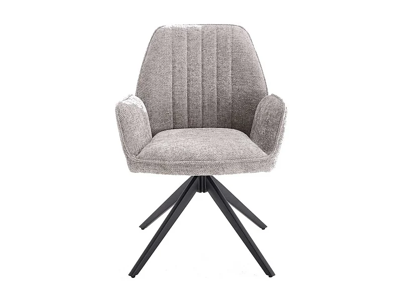 Esszimmerstuhl Armstuhl mit Bezug und gepolsterter Rückenlehne (2er Set)