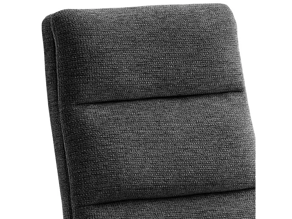 Freischwingerst�hle in Anthrazit und Schwarz Gestell aus Metall (2er Set)