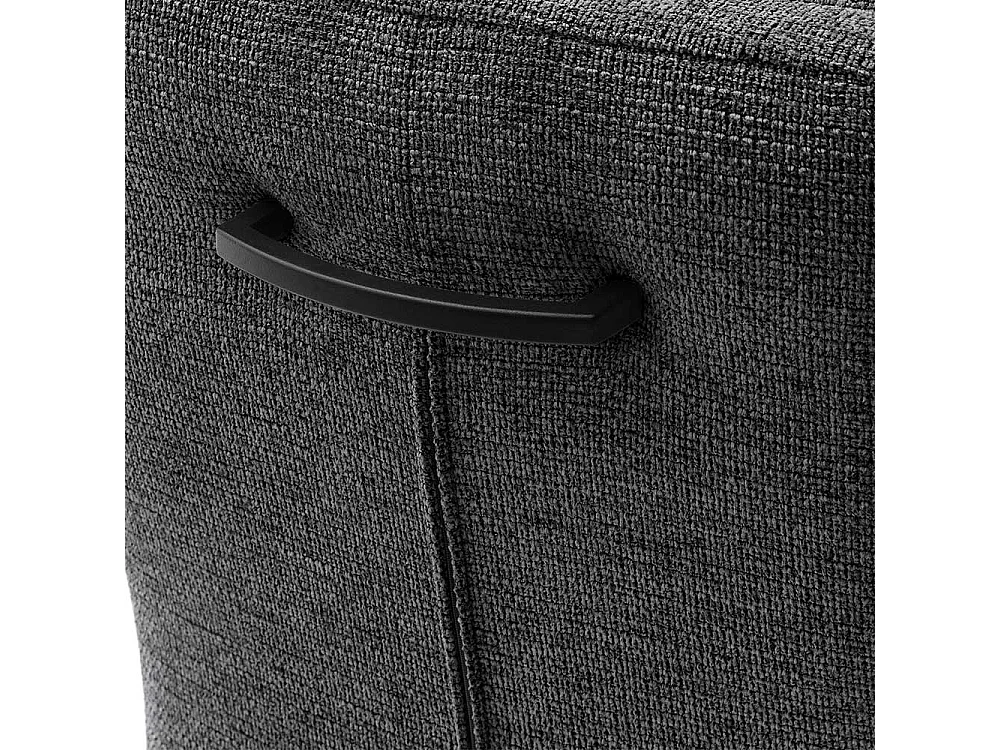 Freischwingerst�hle in Anthrazit und Schwarz Gestell aus Metall (2er Set)