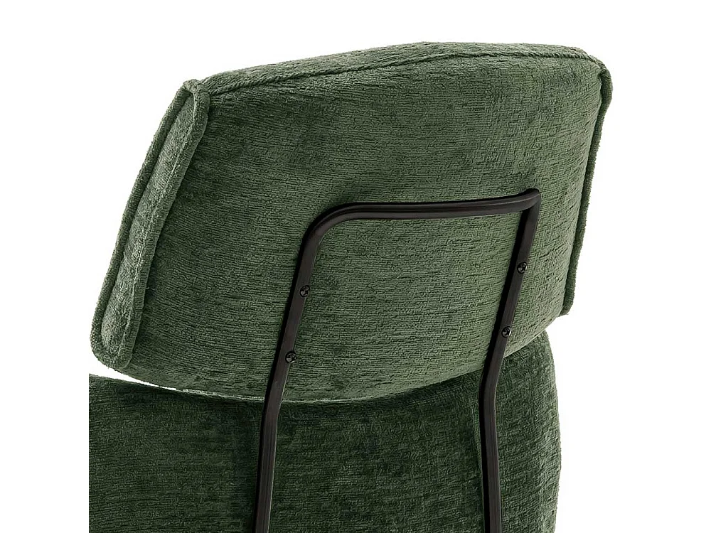 Armlehner mit Drehgestell in Oliv Grün Schwarz (2er Set)