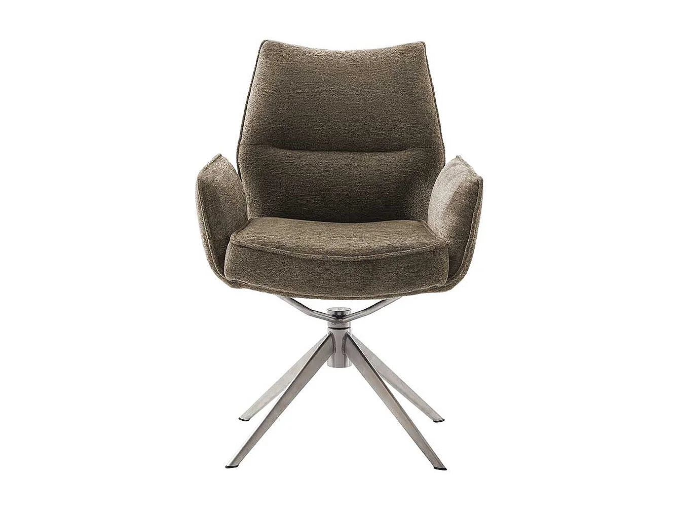 Stuhl Küche Esszimmerstuhl mit Armlehnen drehbar (2er Set)