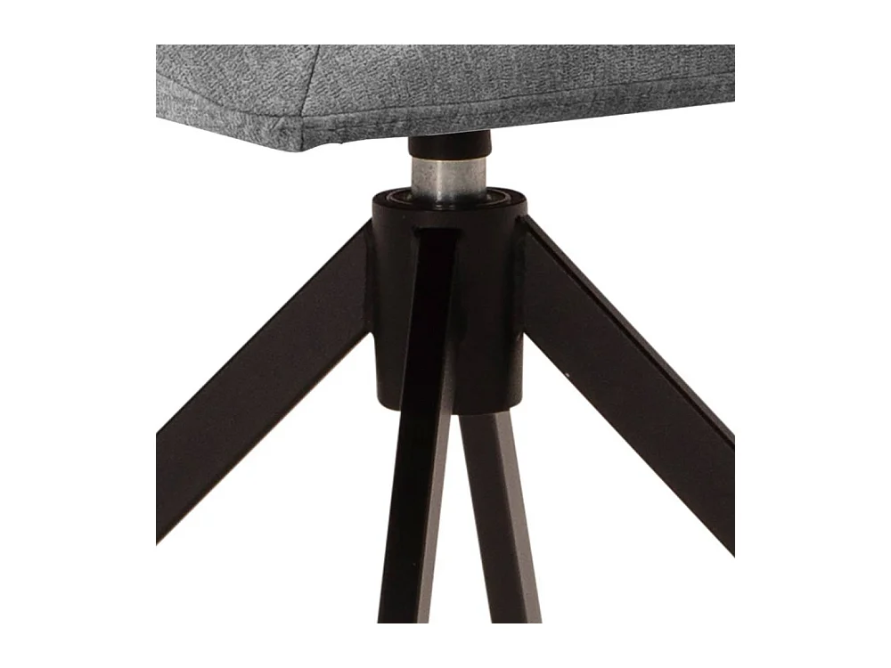 Polsterstuhl Esszimmerstuhl aus Flockstoff mit Gestell aus Metall (2er Set)