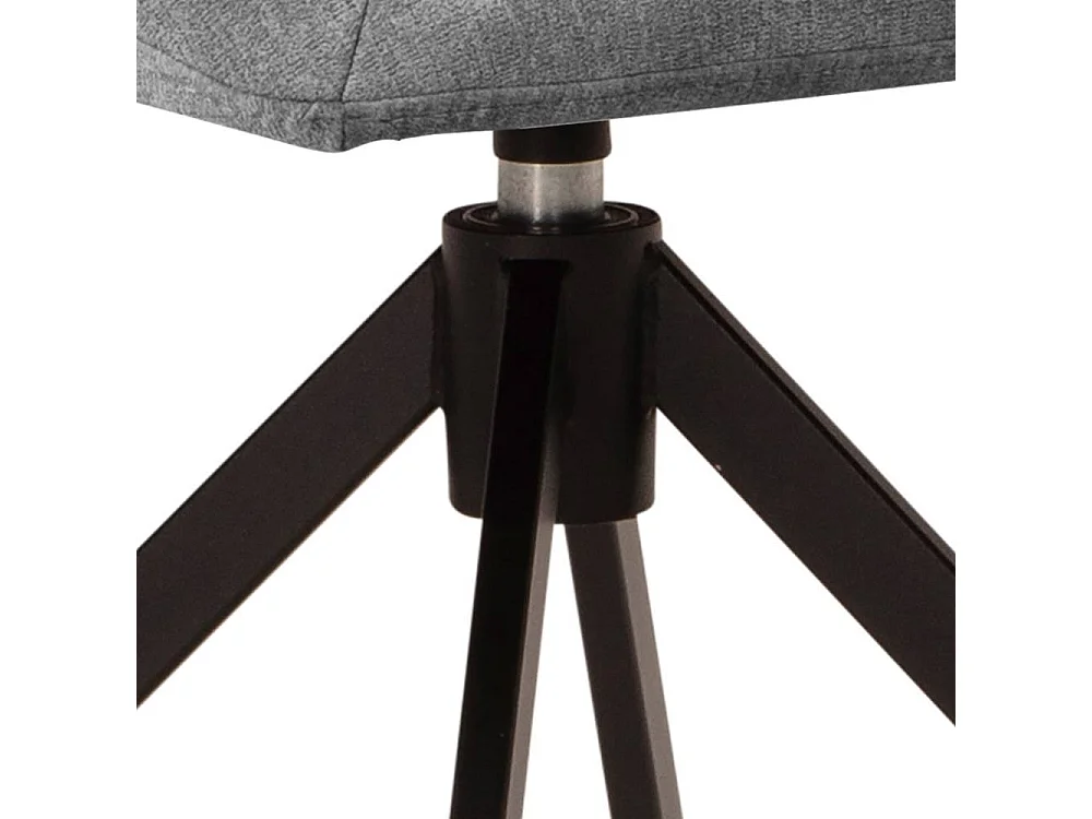 Polsterstuhl Esszimmerstuhl aus Flockstoff mit Gestell aus Metall (2er Set)