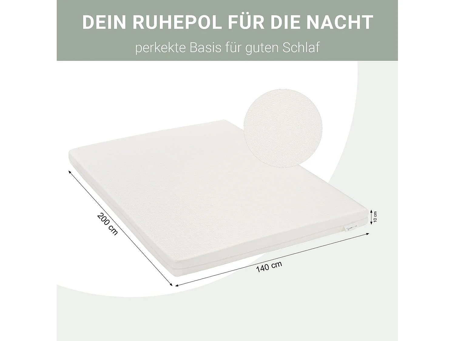 Doppelbett 140x200 cm Naturkiefer