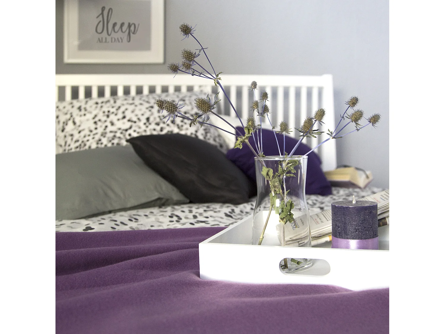 Cama doble 140x200 cm pino blanco