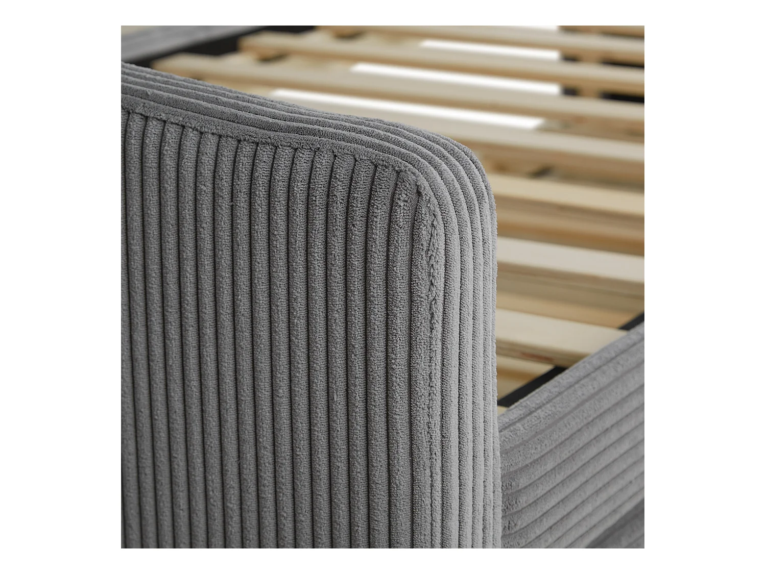 Schlafsofa 213x74,5x98 cm grau