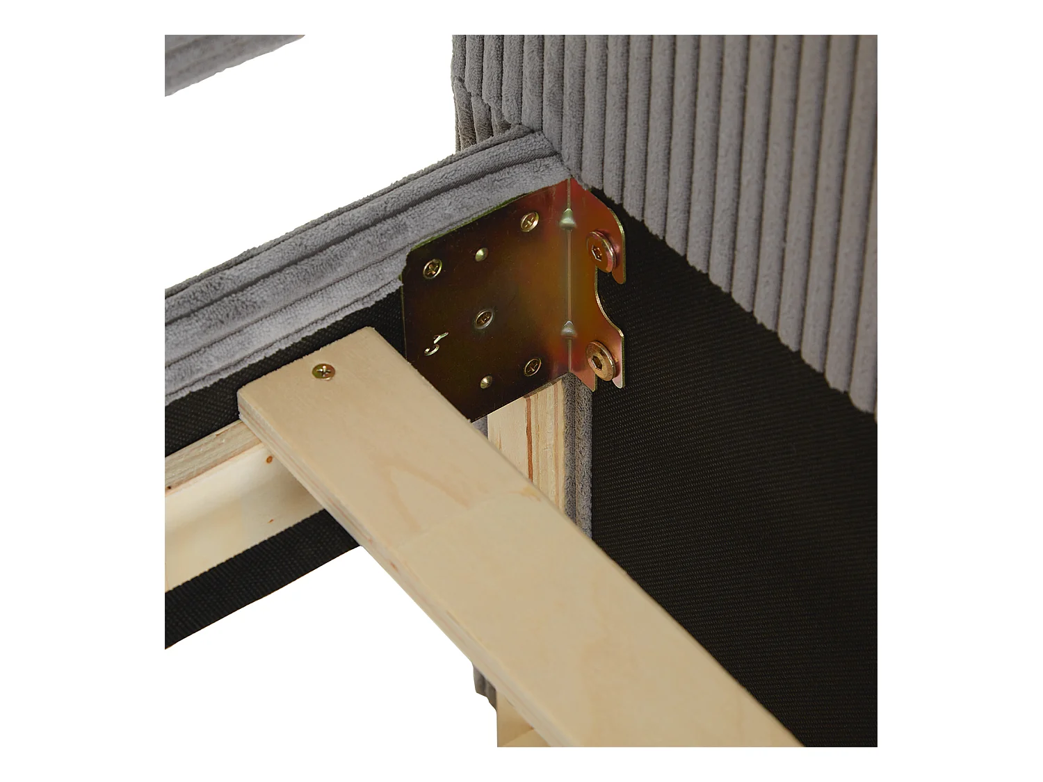 Schlafsofa 213x74,5x98 cm grau